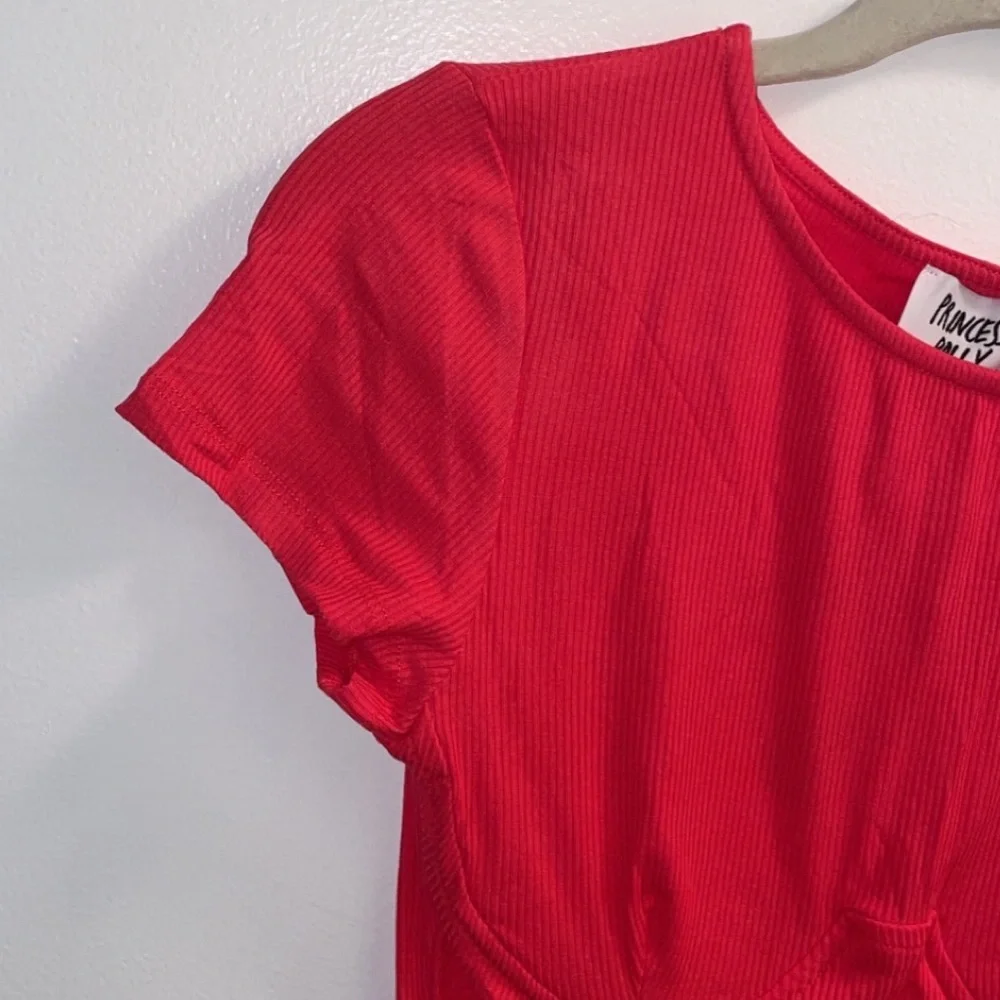 New Princess Polly Red Stormi Top - Picture 7 of 13